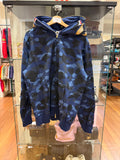 Bape Color Camo Double Shark Full Zip Hoodie