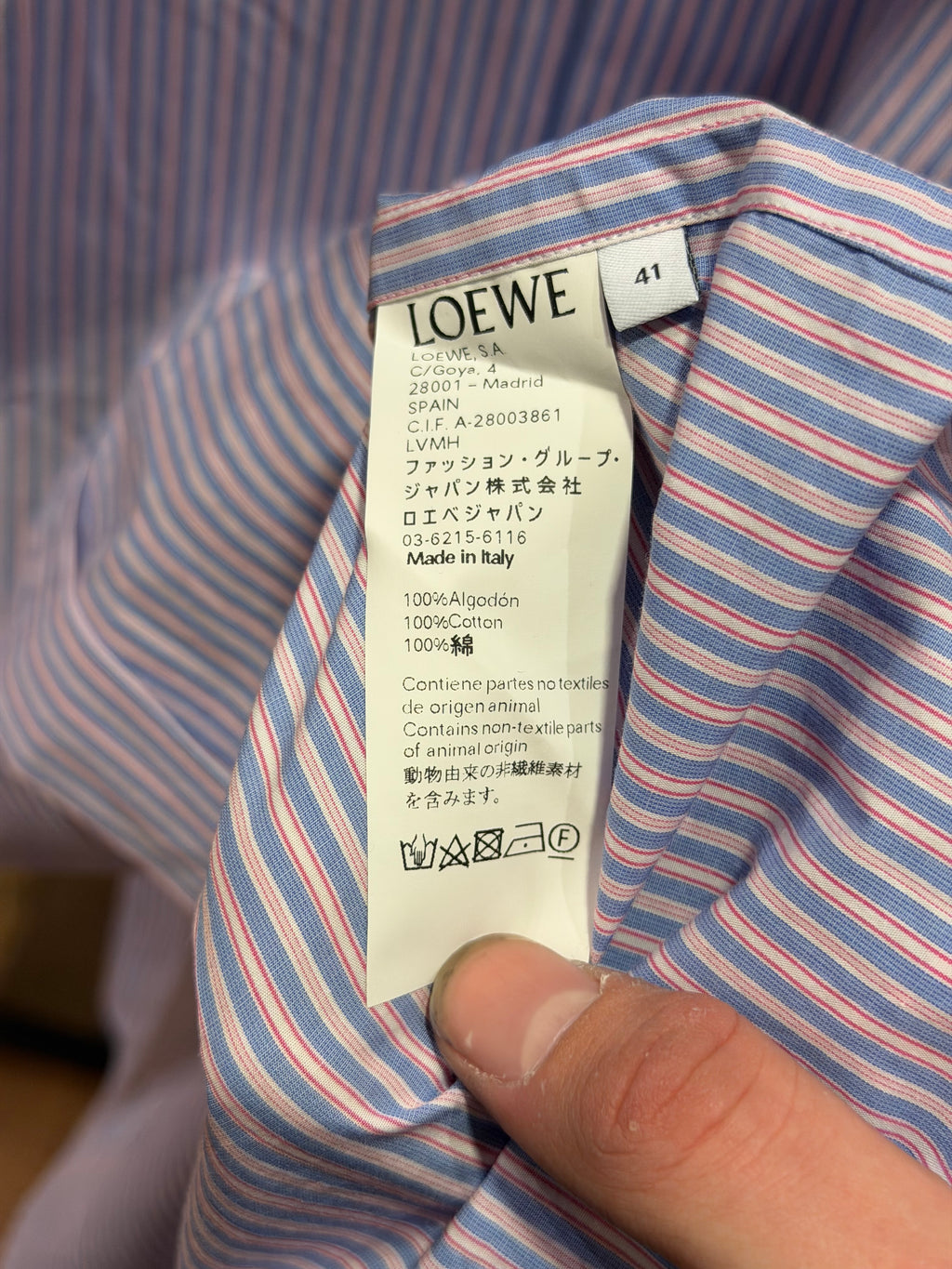 Loewe Patchwork Bandana Button Up