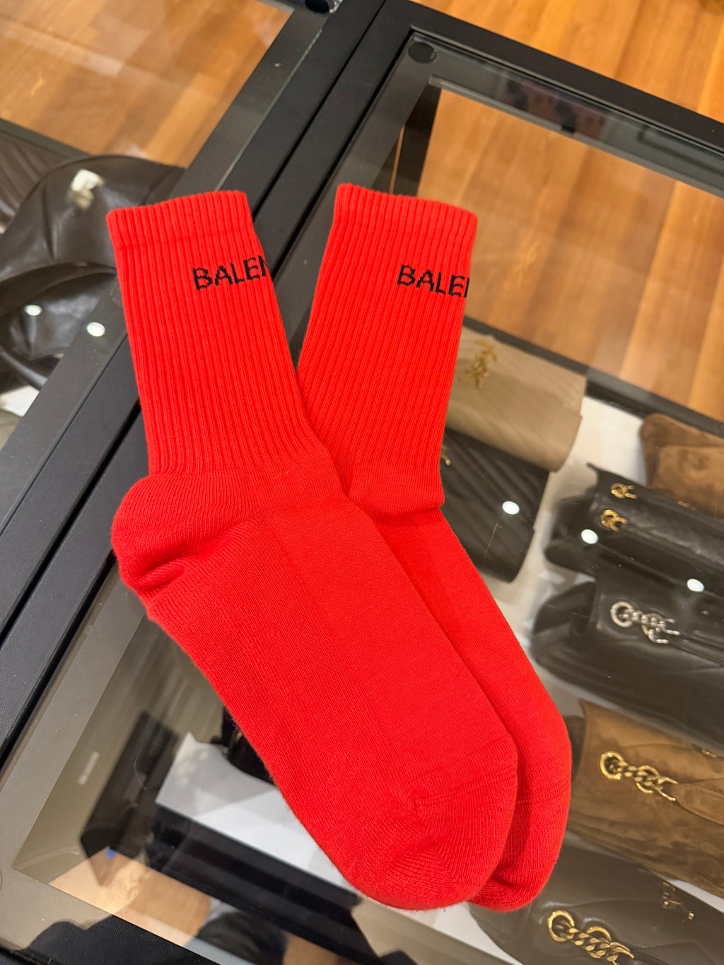Balenciaga Socks - Red