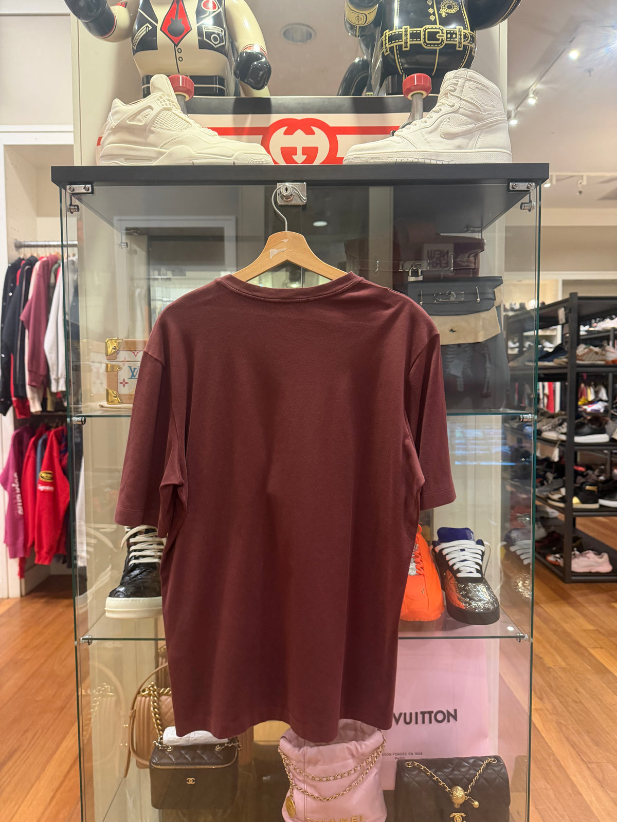 Louis Vuitton Pocket Tee -
Burgundy