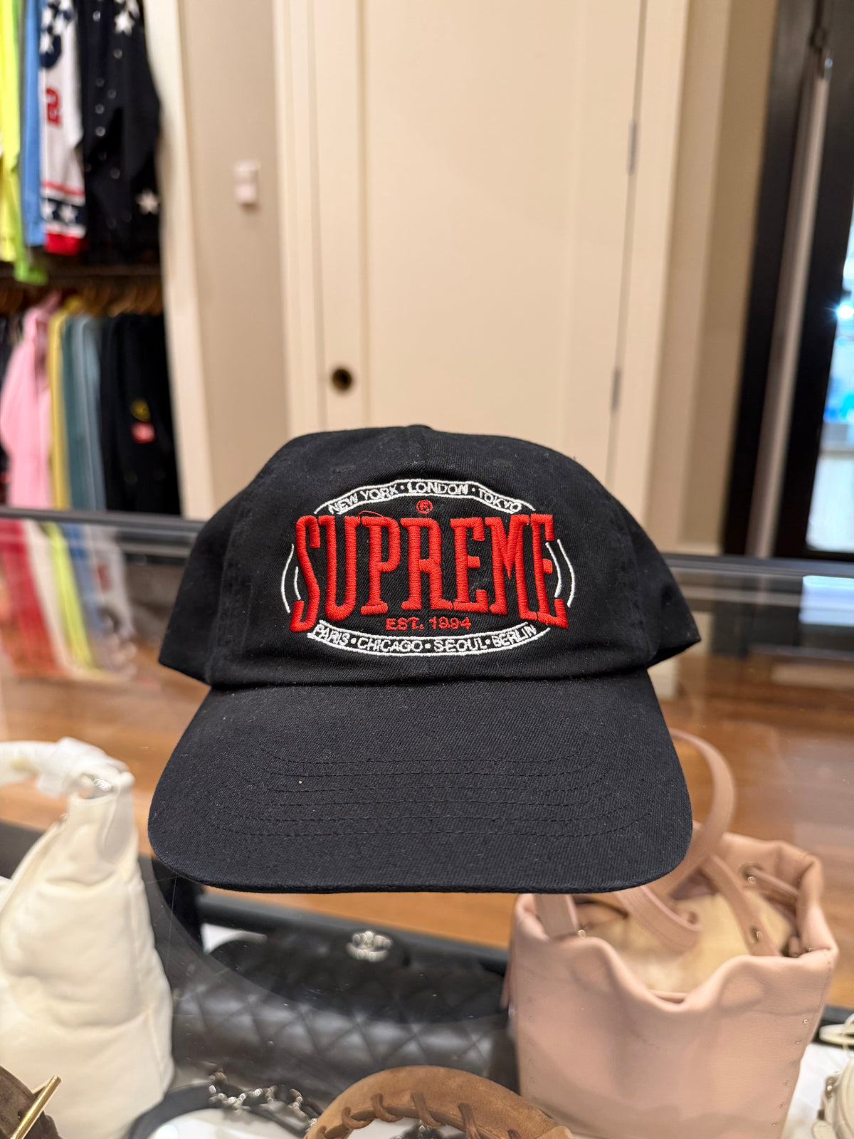 Supreme Warm Up 6 Panel Hat