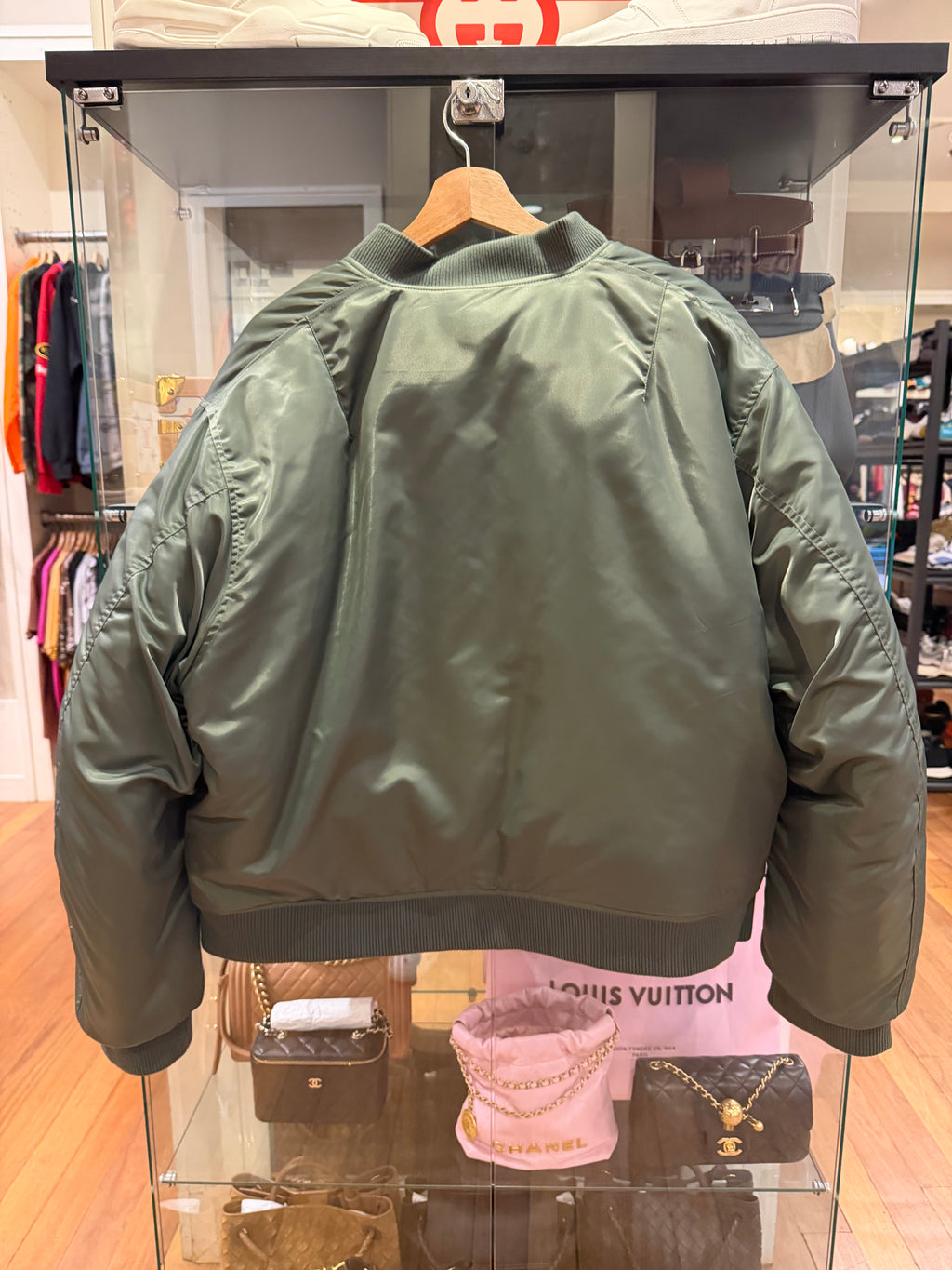 Who Decides War Antique
Bomber Jacket - Olive