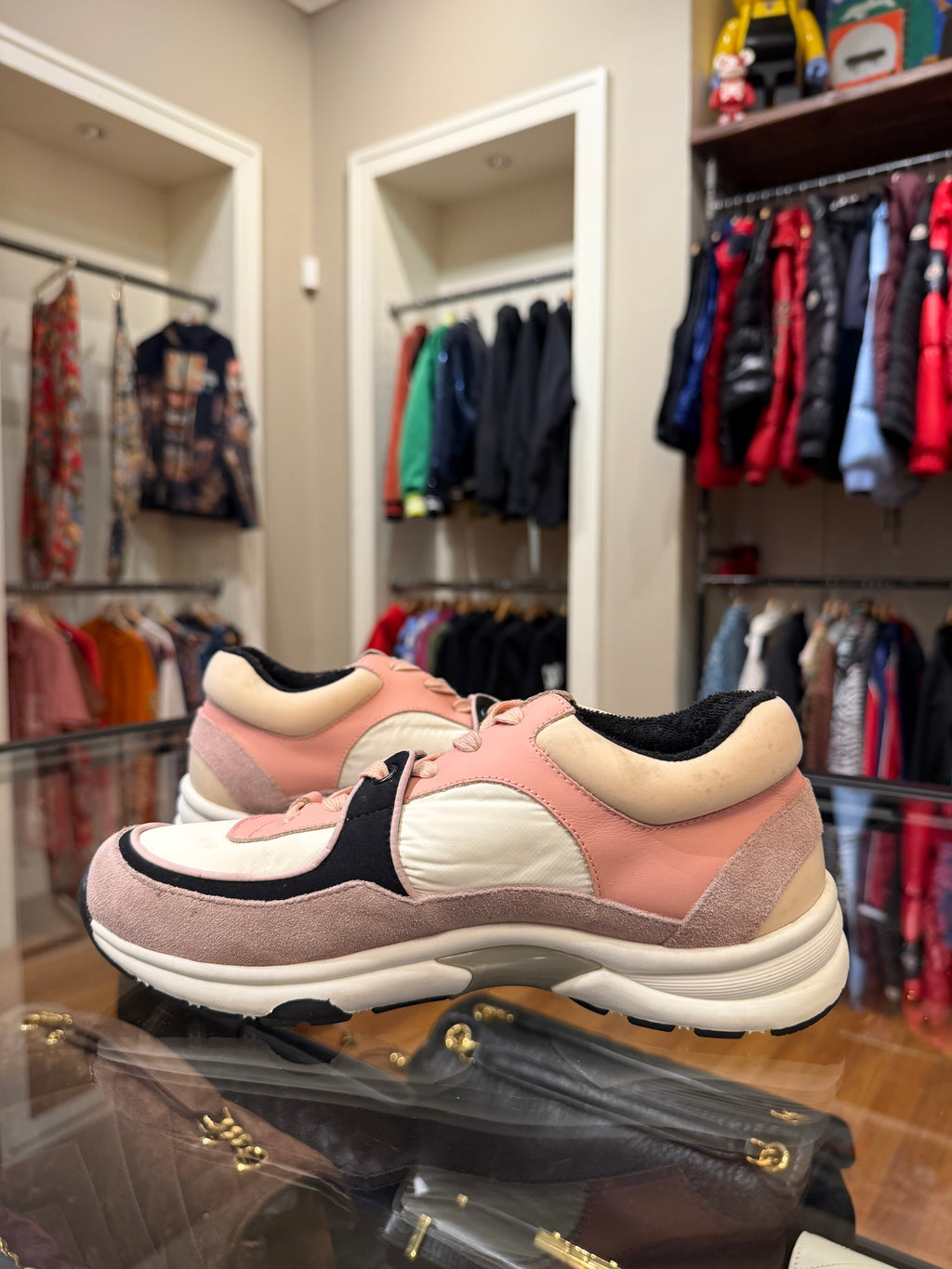 Chanel Trainer Sneaker - Pink