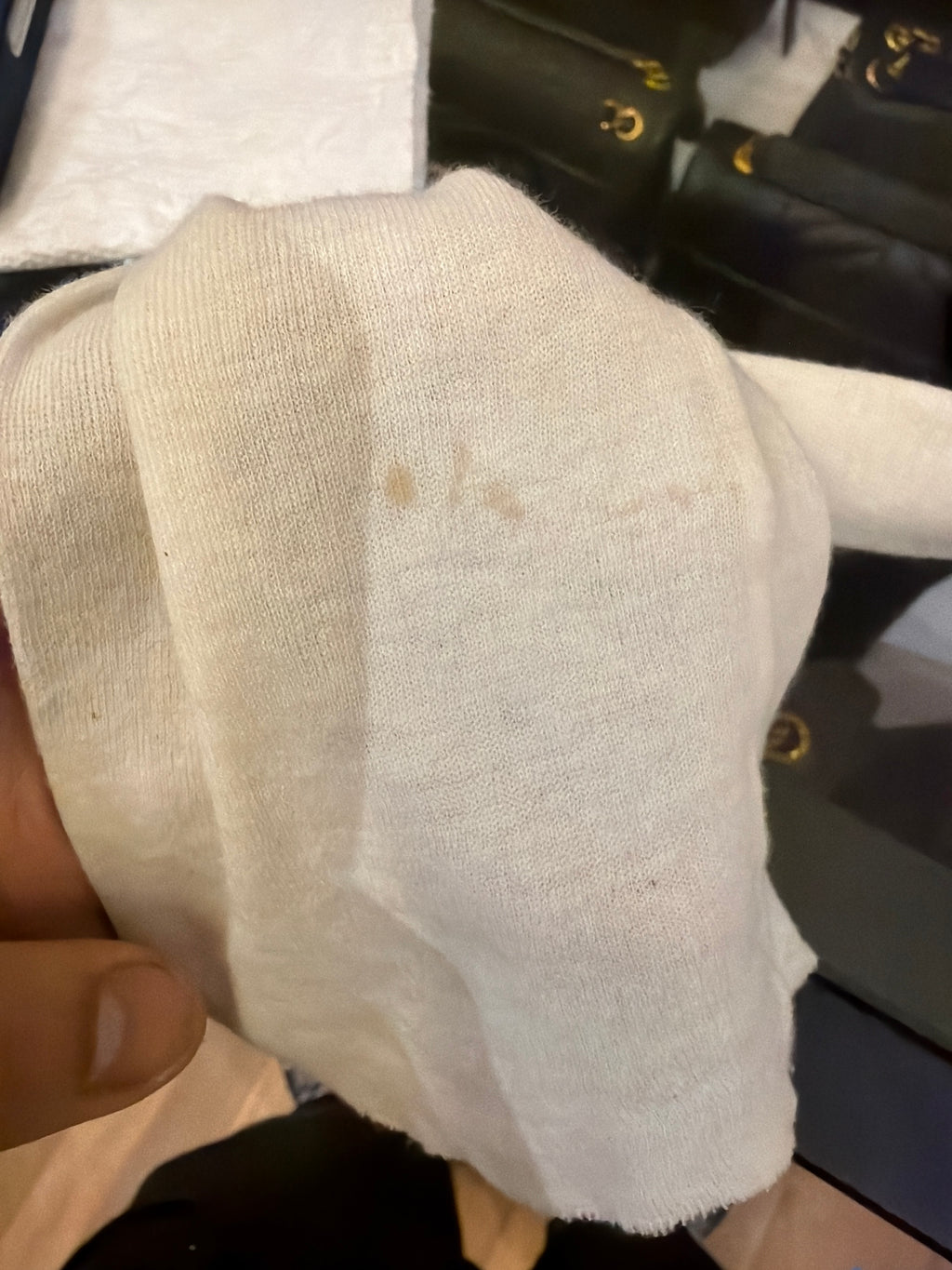 Rick Owens Sheer Long Sleeve - White