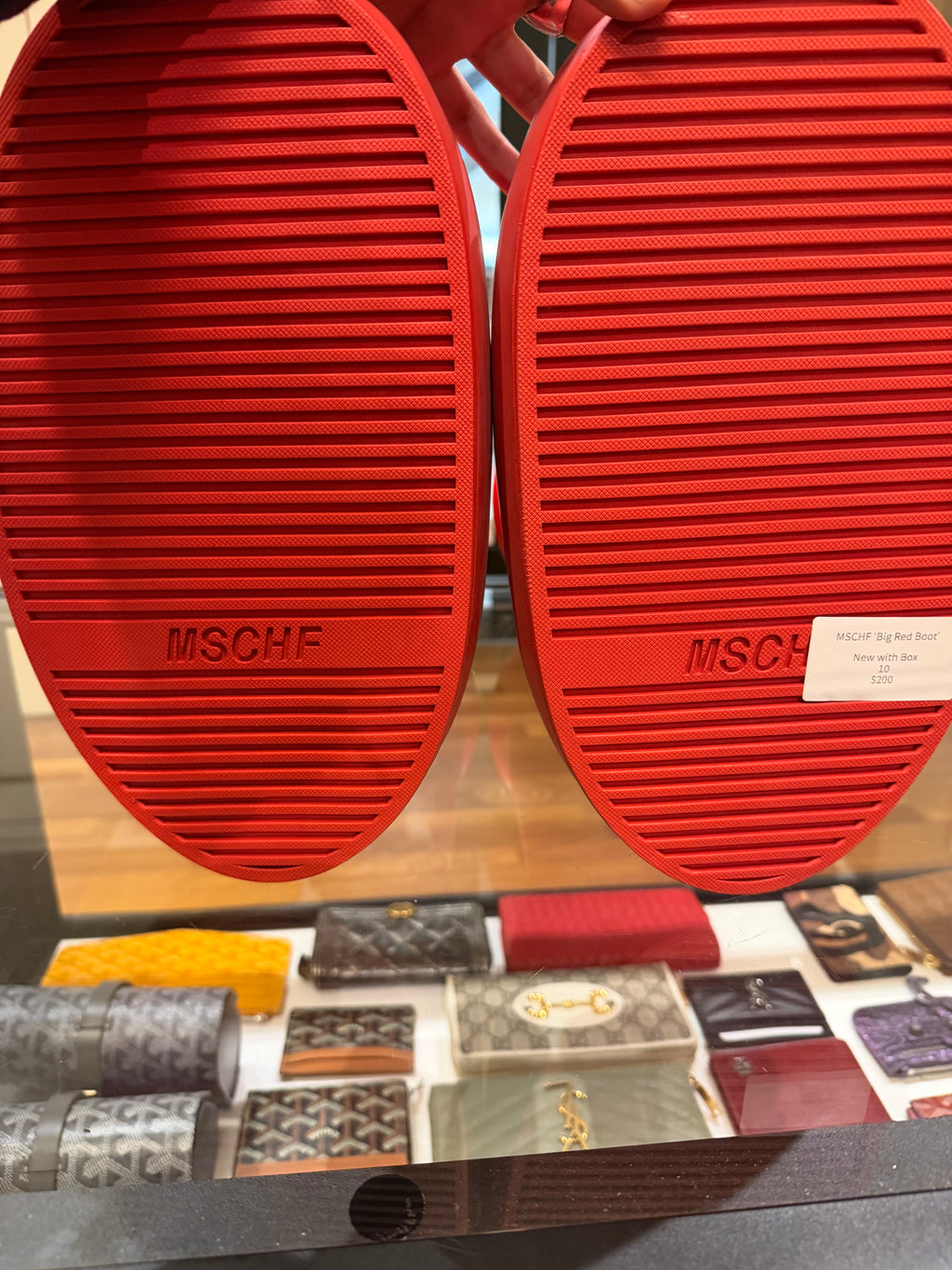 MSCHF Big Red Boots