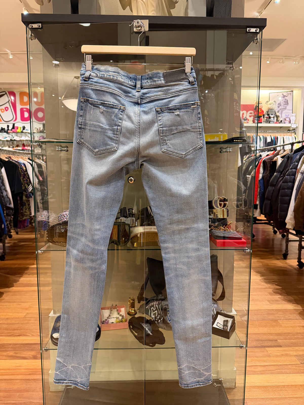 Amiri Varsity A Patch Denim Jeans