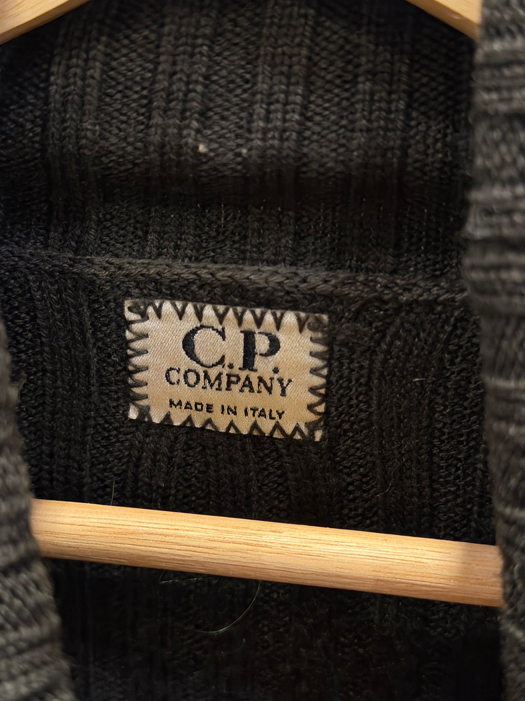 CP Company Ribbed Knit Sweater - Green