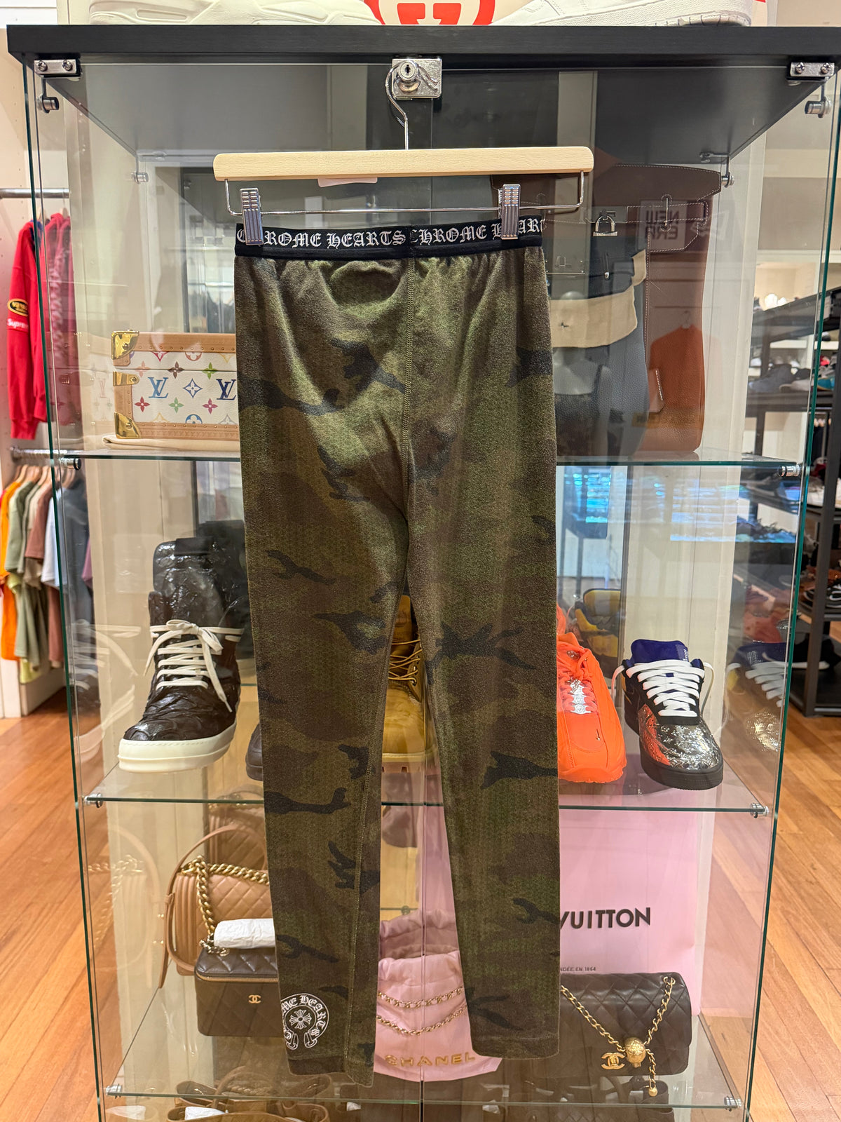 Chrome Hearts Camo
Thermal Leggings - Green