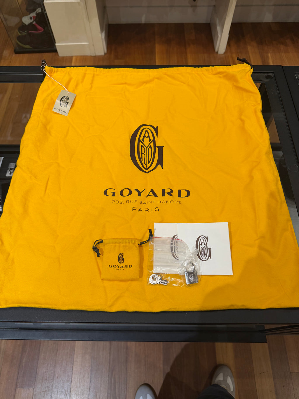 Goyard Croisiere 40 Crossbody Navy Duffle Bag