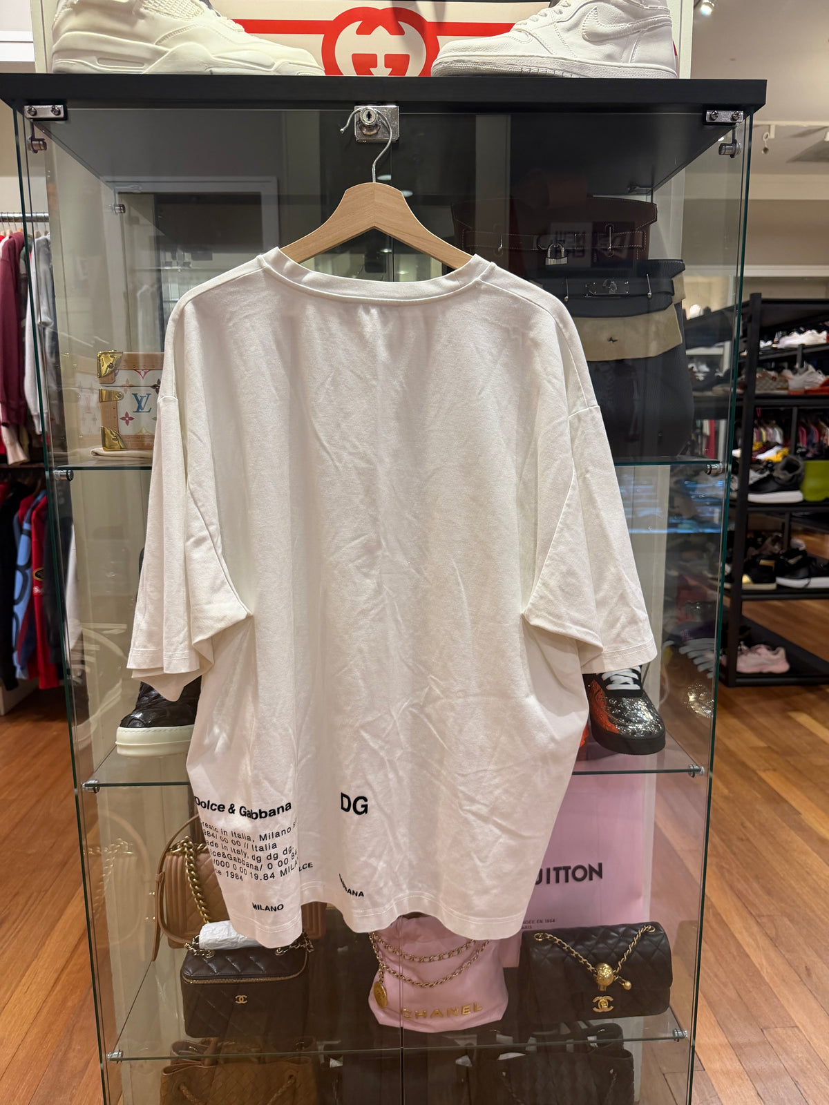 Dolce & Gabbana DNA Oversized Tee - White