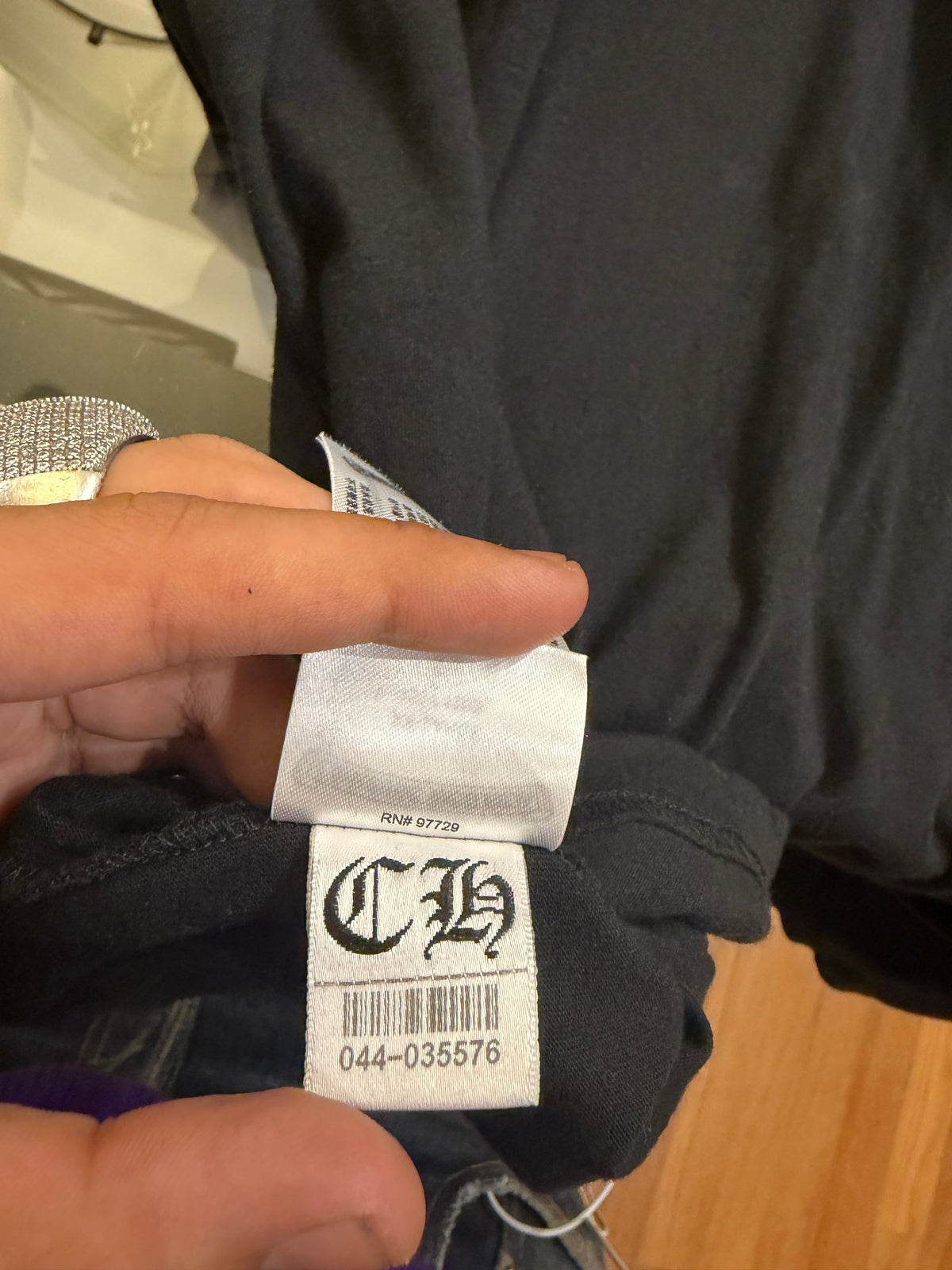 Chrome Hearts Neck Logo LS -
Black/Pink
