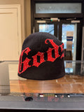 Godspeed OG Logo Studded Beanie - Black/Red