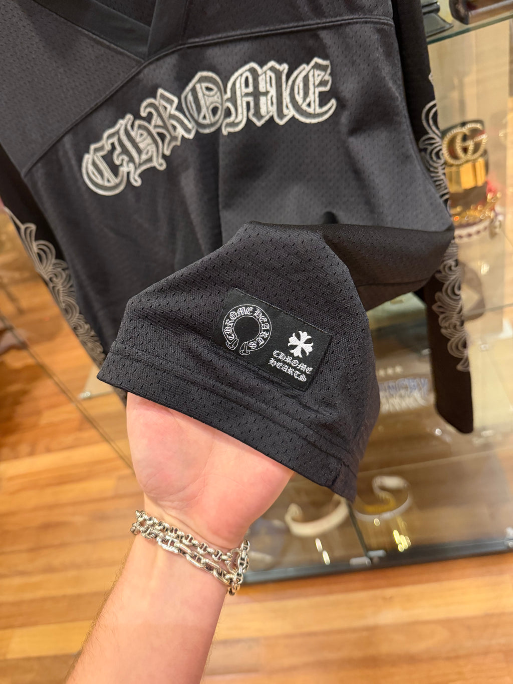 Chrome Hearts Stadium Mesh LS Jersey