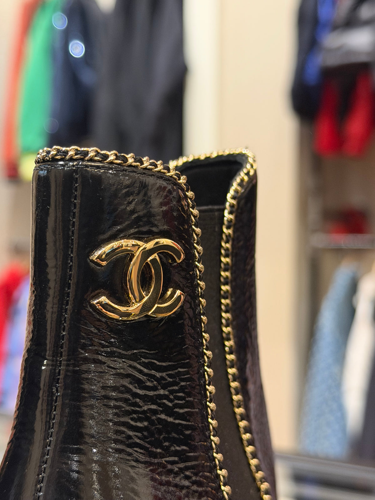 Chanel Interlocking CC Logo Chelsea Boot (2025)