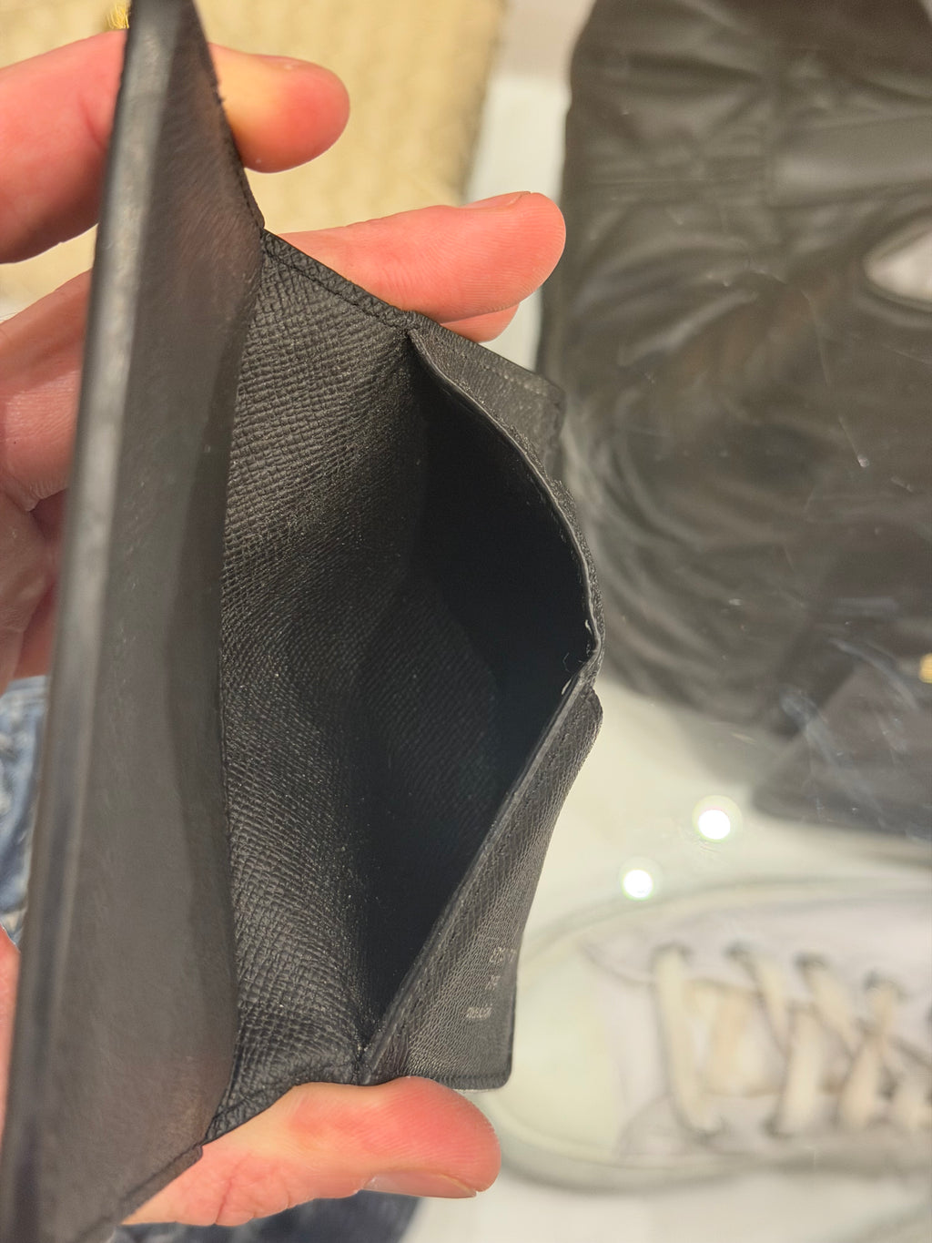 Louis Vuitton Monogram Pocket Organizer - Black/Grey
