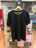 Chrome Hearts Neon Neck Print Tee - Black