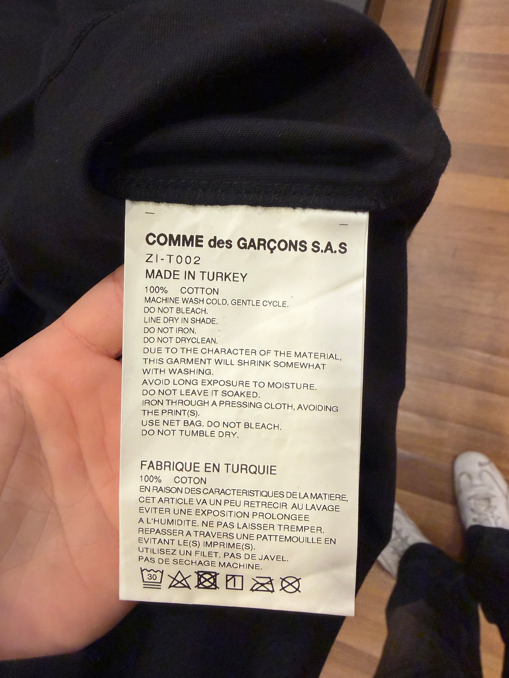 Commes des Garçons x Chrome Hearts x Dover St Market Tee