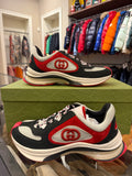 Gucci Run Suede Mesh Sneakers