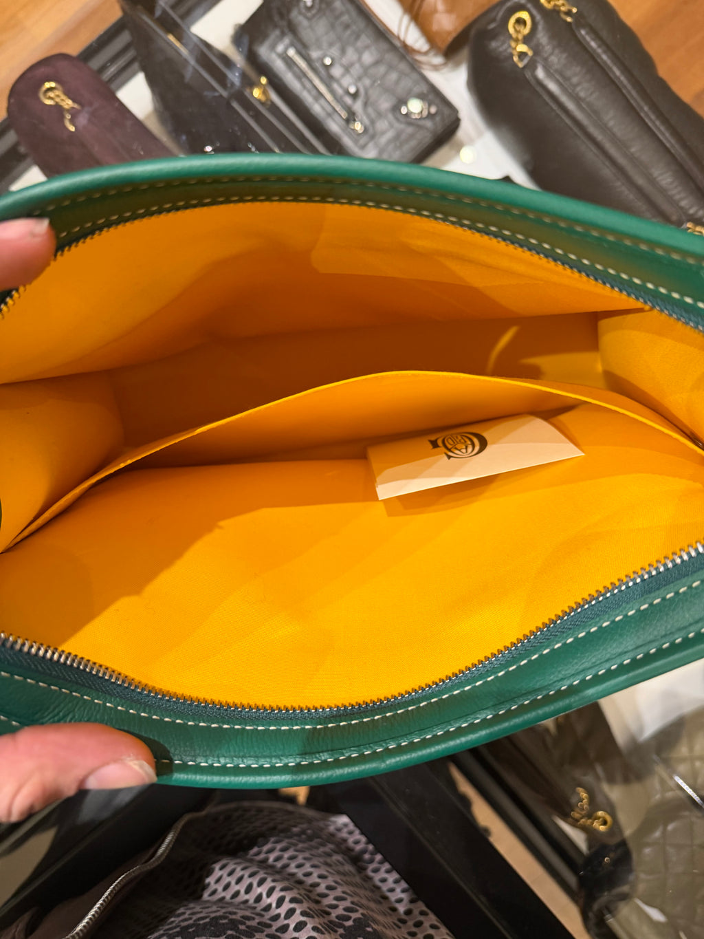 Goyard GM Toiletry Bag - Green