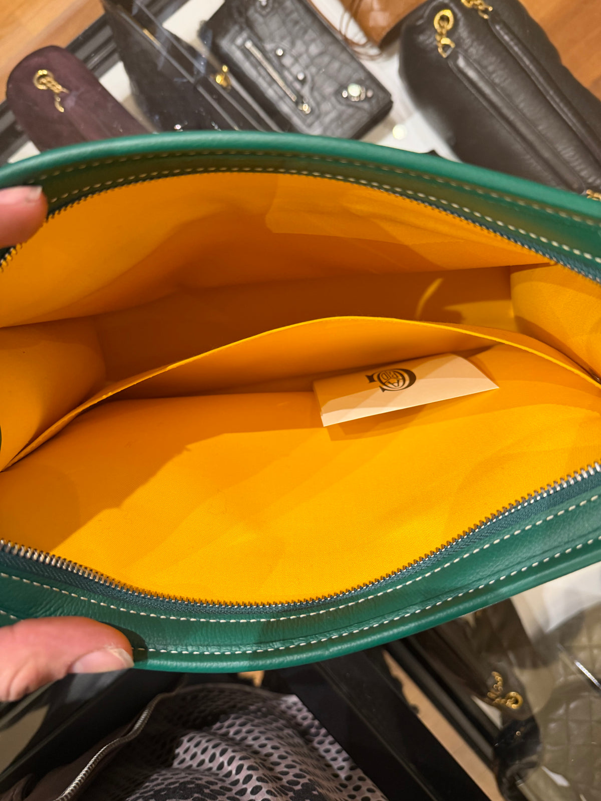 Goyard GM Toiletry Bag - Green