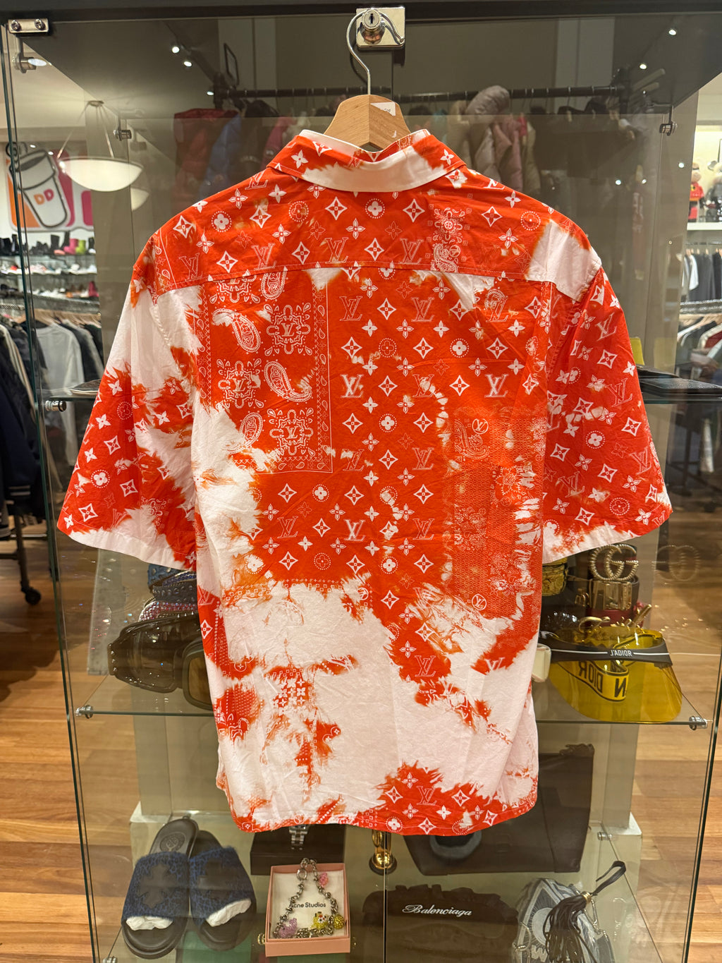 Louis Vuitton Bandana Tie-Dye Shirt - Orange