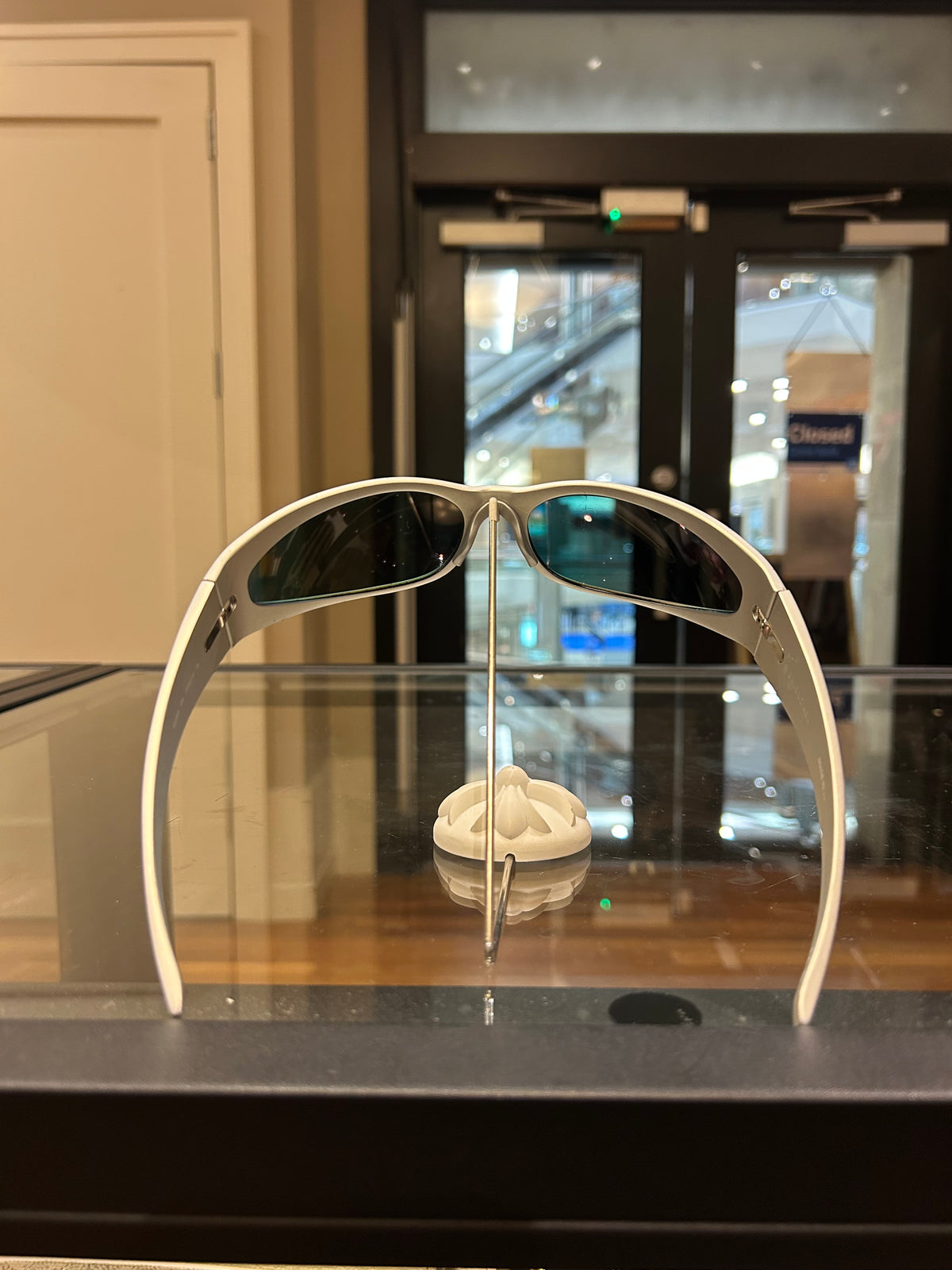 Balenciaga Reverse Xpander Wrap Sunglasses