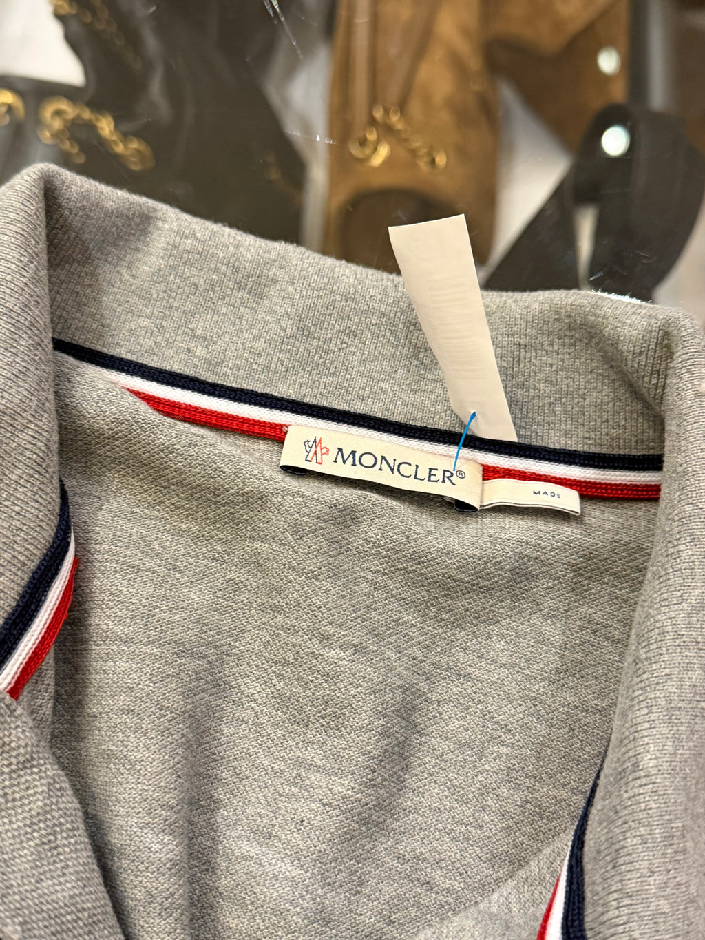 Moncler Polo Shirt - Grey