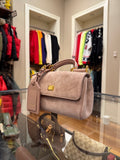Dolce & Gabbana Mini My Sicily Handbag - Pink Suede