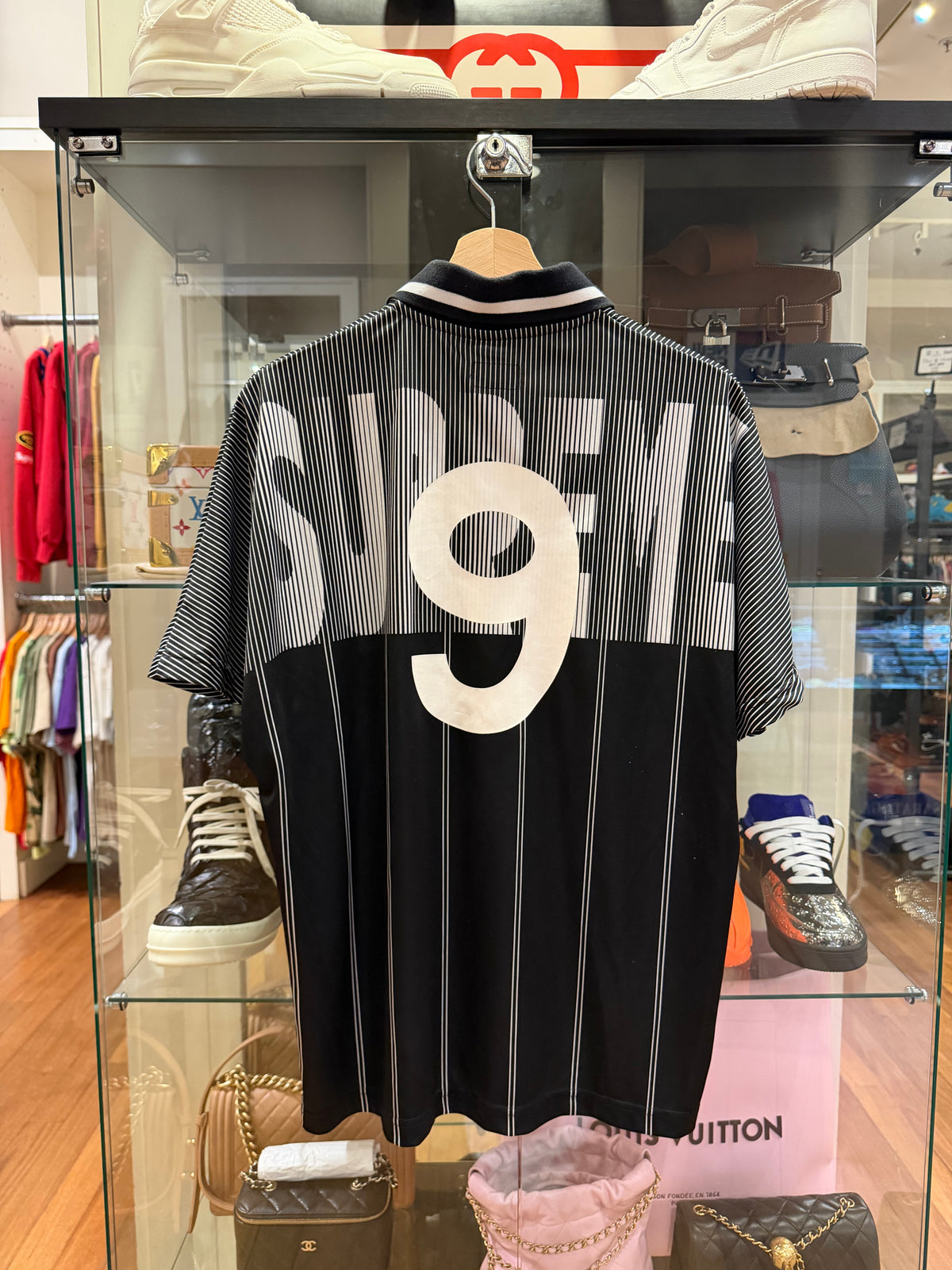 Supreme Striped Soccer Polo
Jersey