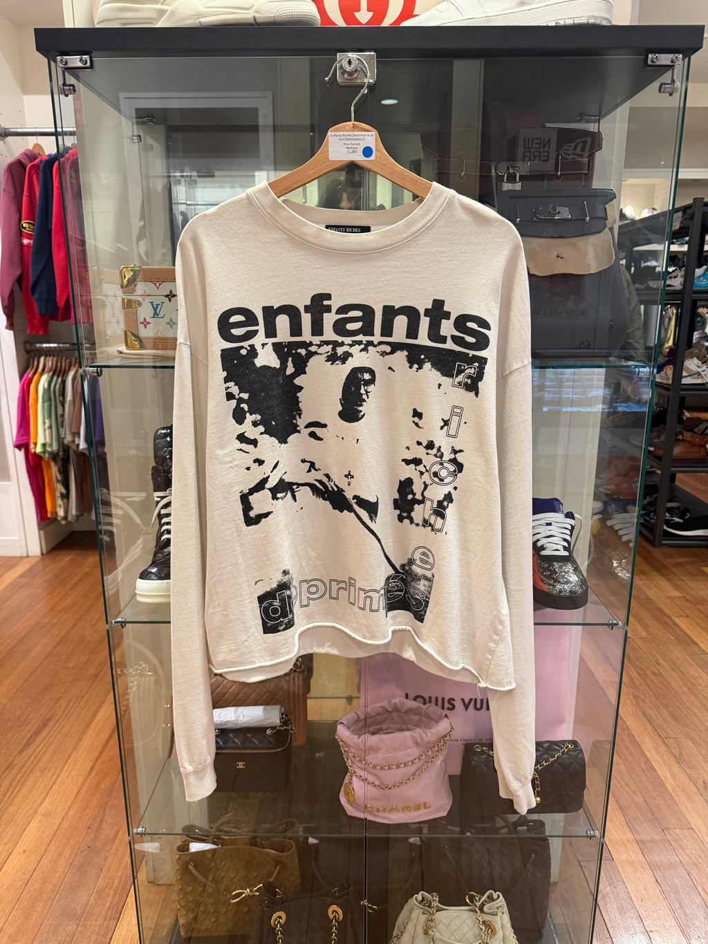 Enfants Riches Déprimés Nun Gun Distressed LS - Beige