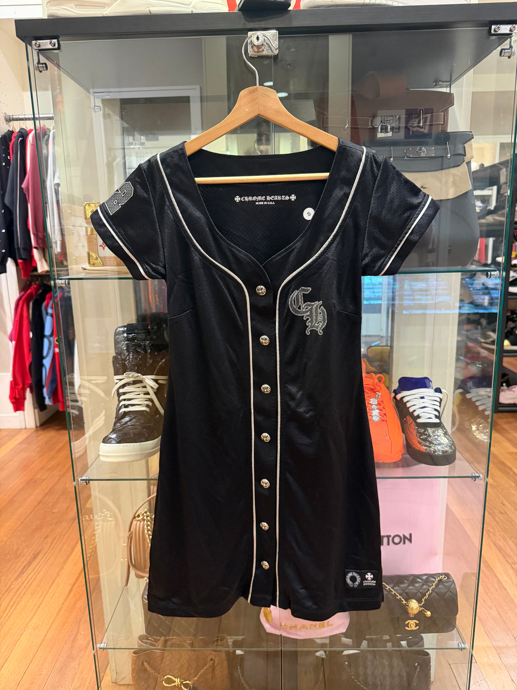 Chrome Hearts Women’s Baseball Jersey Dress