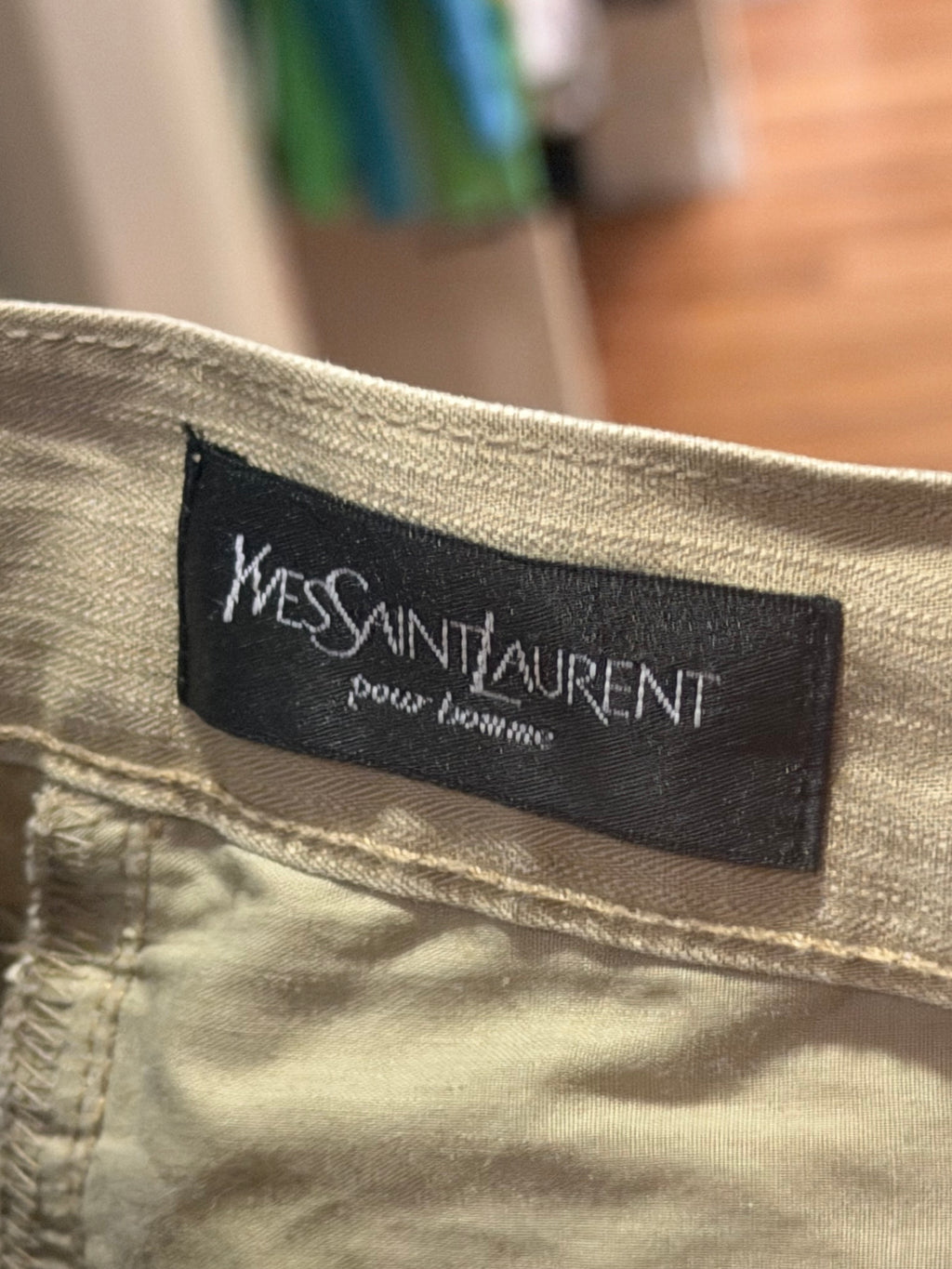 Yves Saint Laurent Chino Pants - Beige