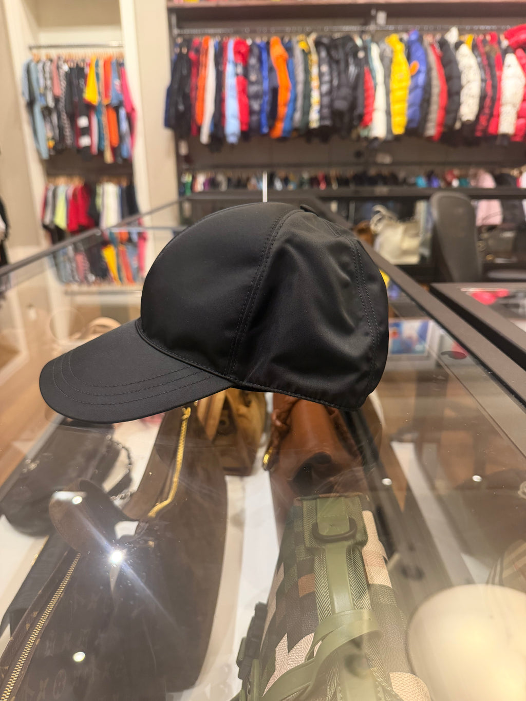 Prada Re Nylon Hat