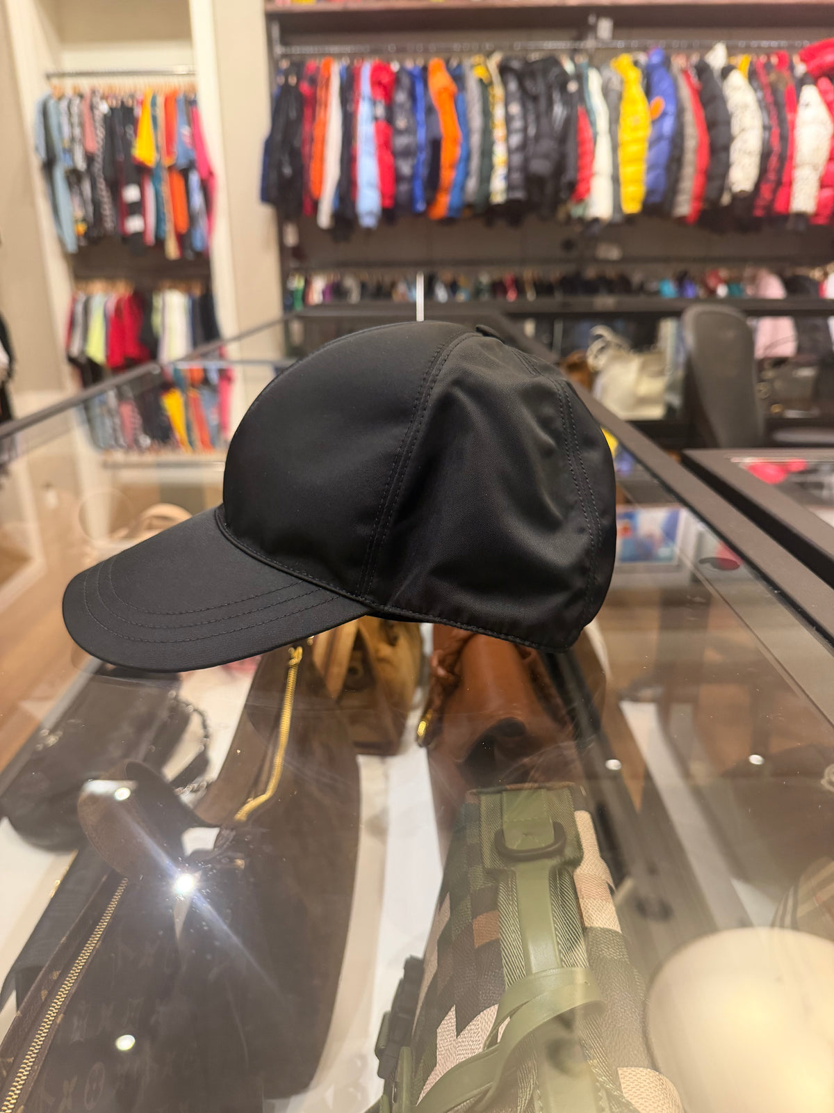 Prada Re Nylon Hat