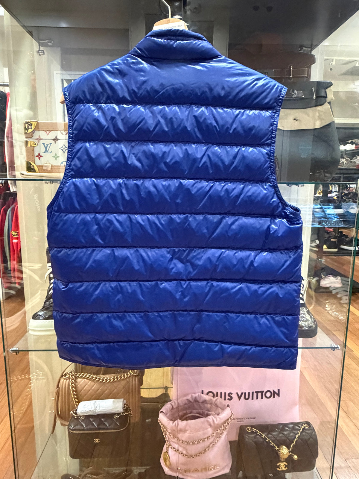 Moncler Gui Gilet Vest - Blue