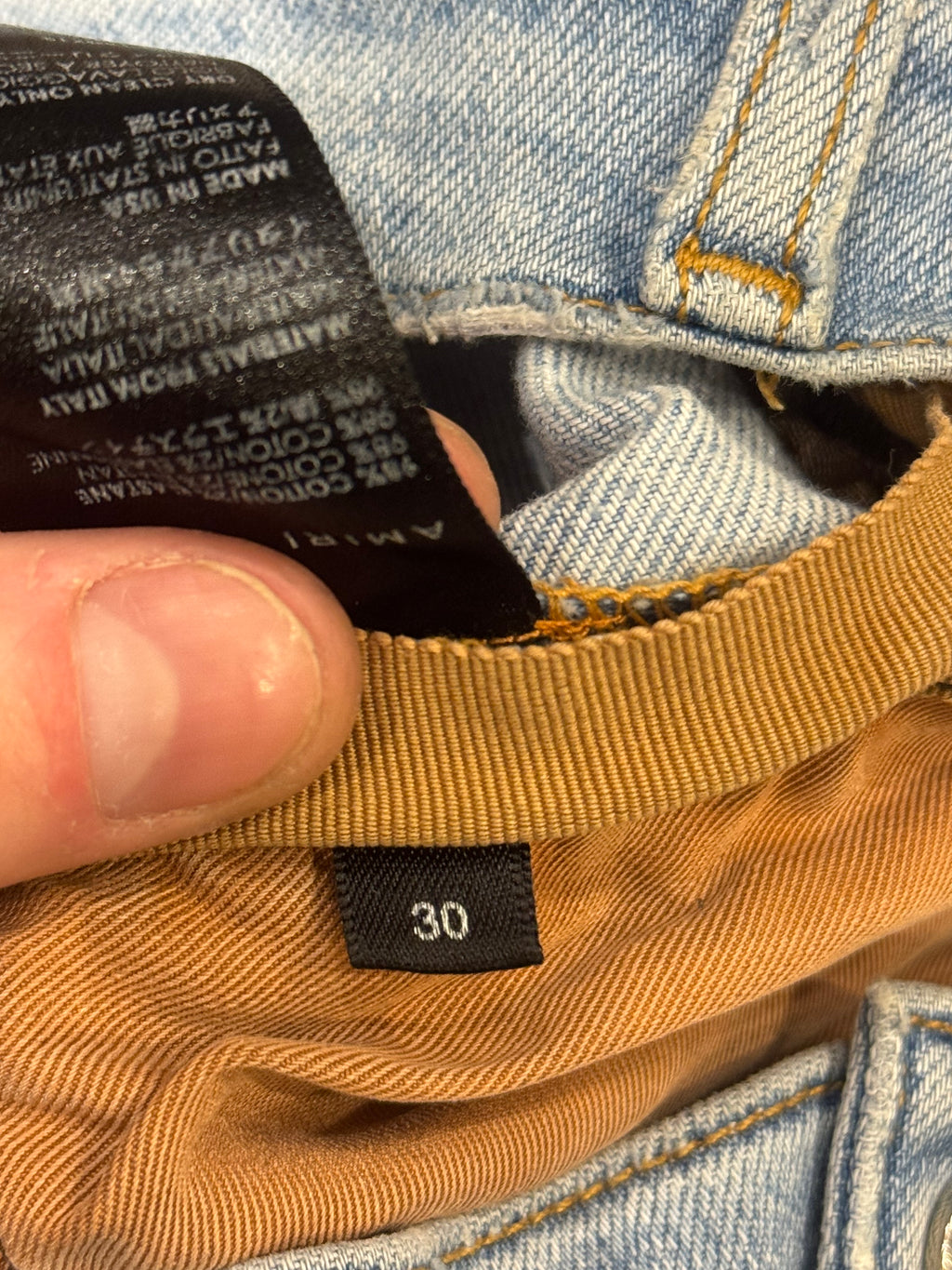 Amiri Thrasher Distressed Skinny Jeans