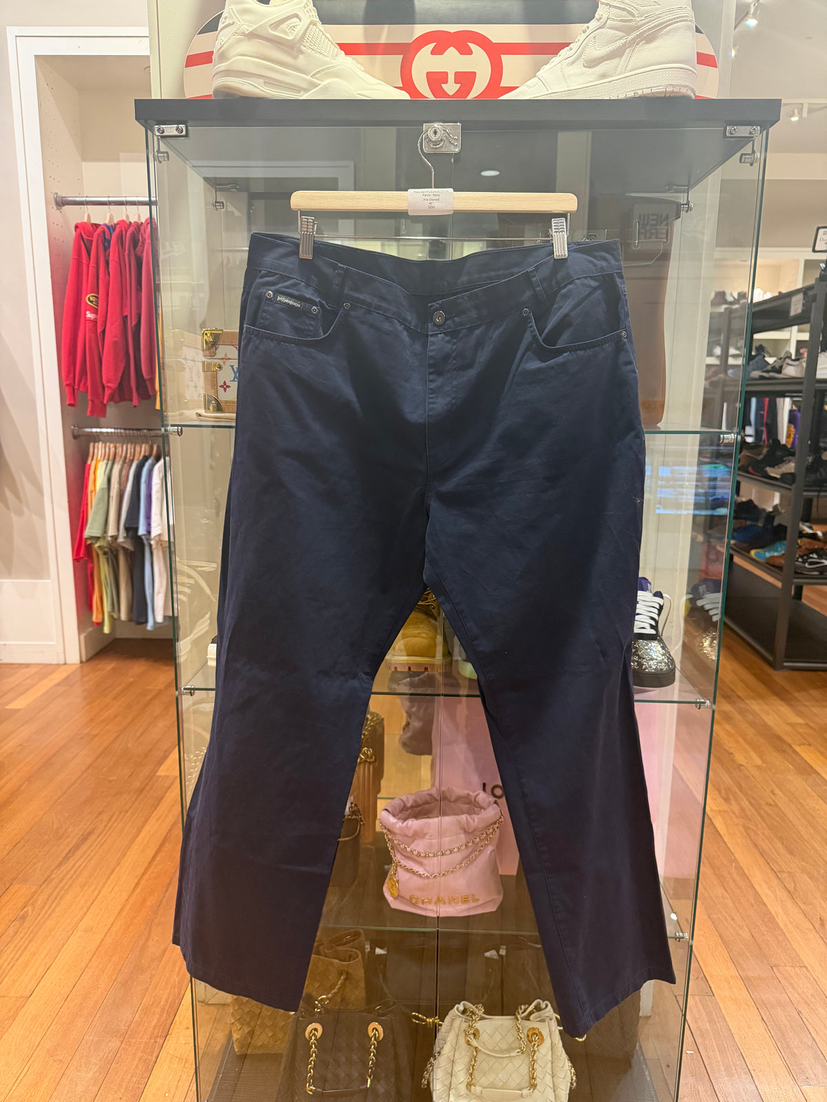 Yves Saint Laurent Chino Pants - Navy