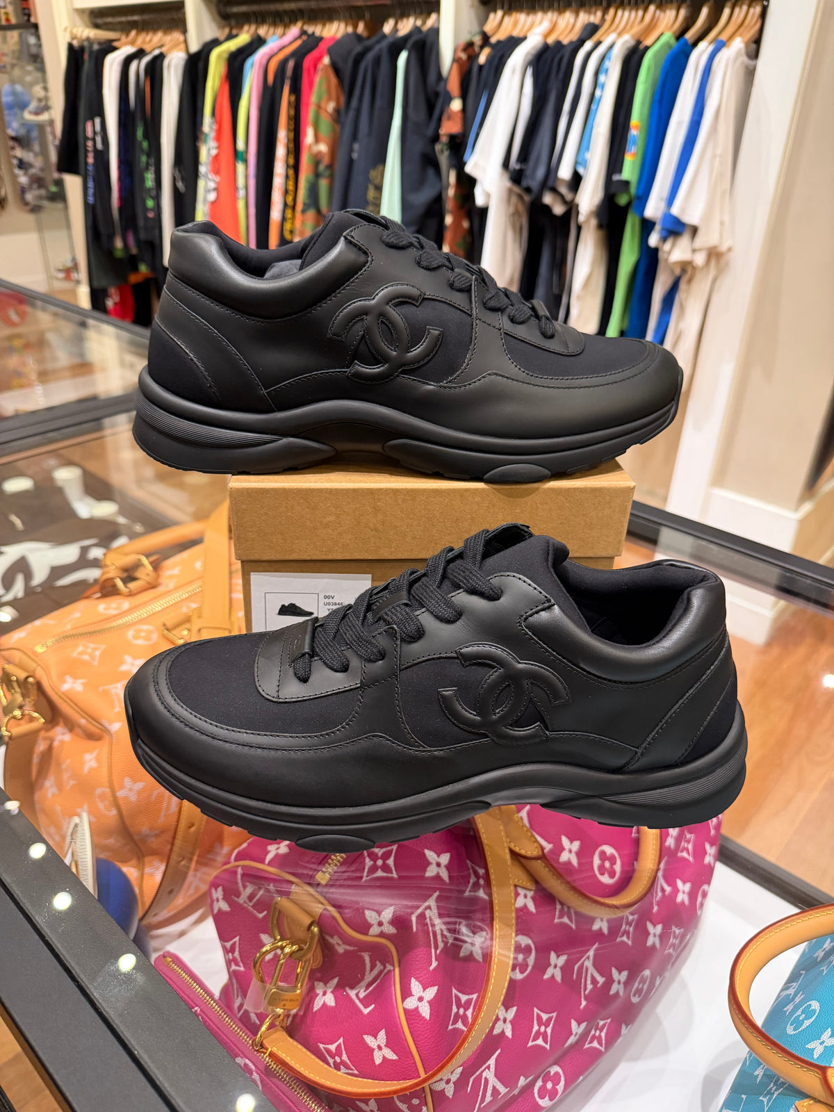 Chanel Trainer Sneakers - Black