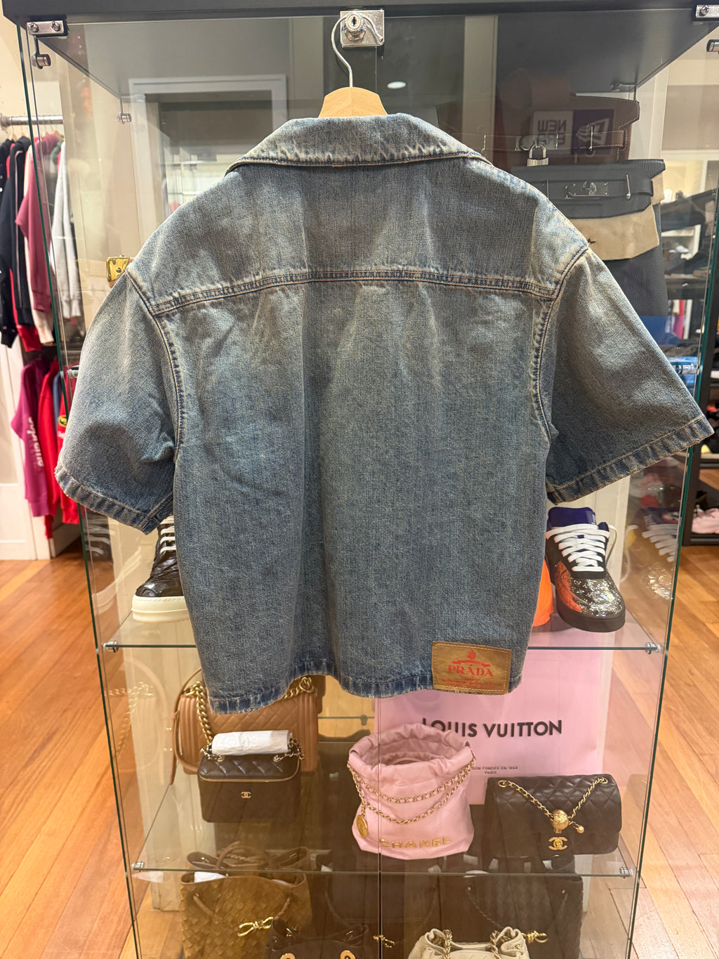Prada Denim Short Sleeve
Button Down