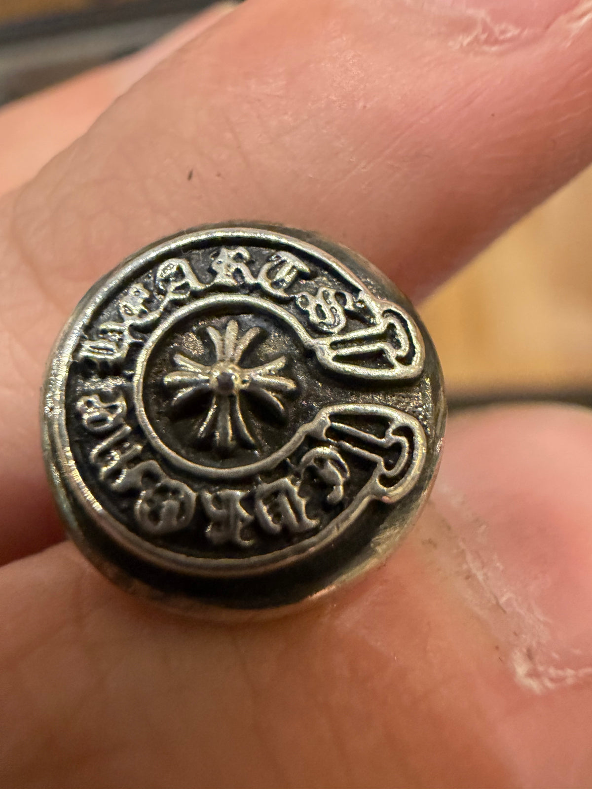 Chrome Hearts CH Cuff Links - Silver