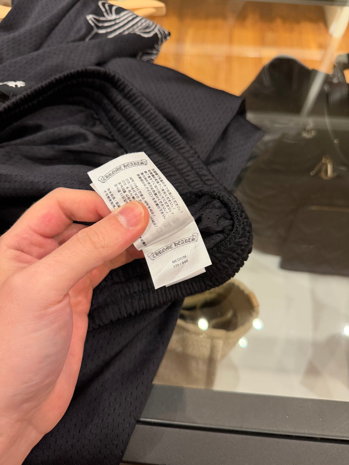 Chrome Hearts Mesh Warm Up Track Pants