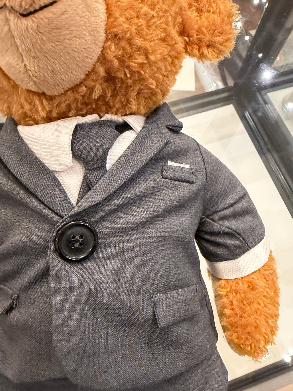Thom Browne Suited Teddy Bear - Dark Fur