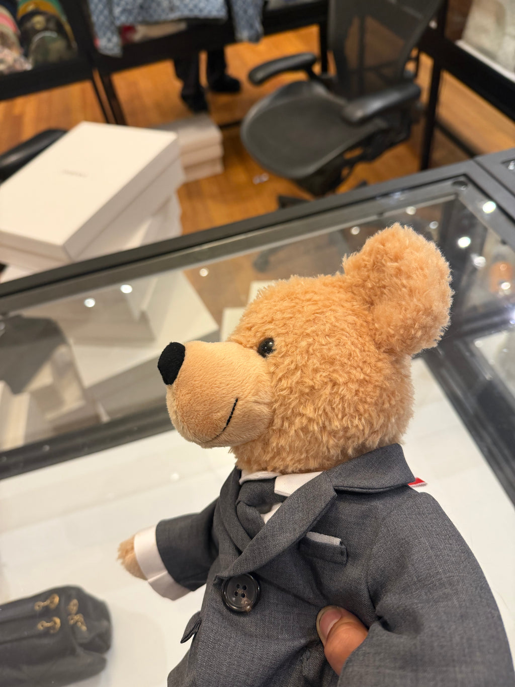 Thom Browne Suited Teddy Bear - Light Fur