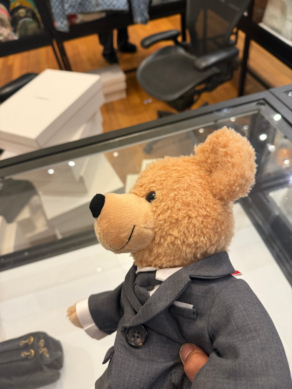 Thom Browne Suited Teddy Bear - Light Fur