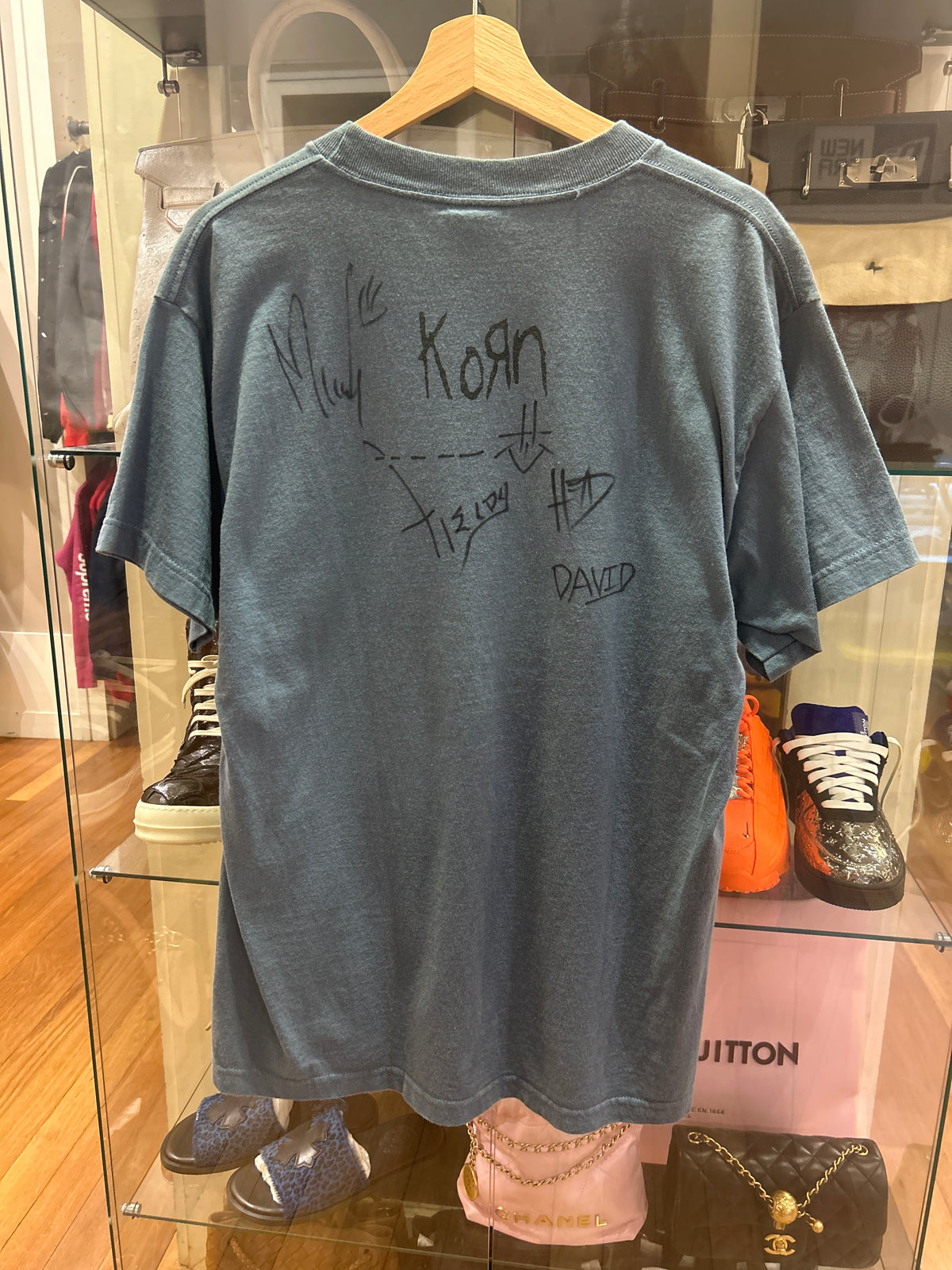 Korn Boondocks Signed Tee - Teal