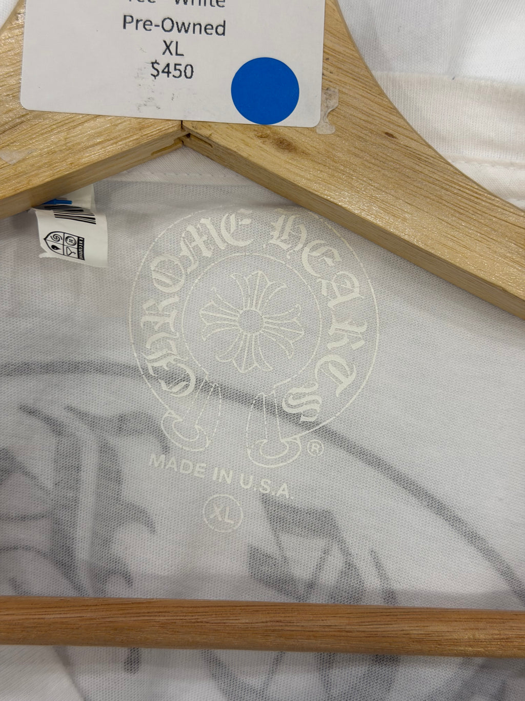 Chrome Hearts Horseshoe Tee - White
