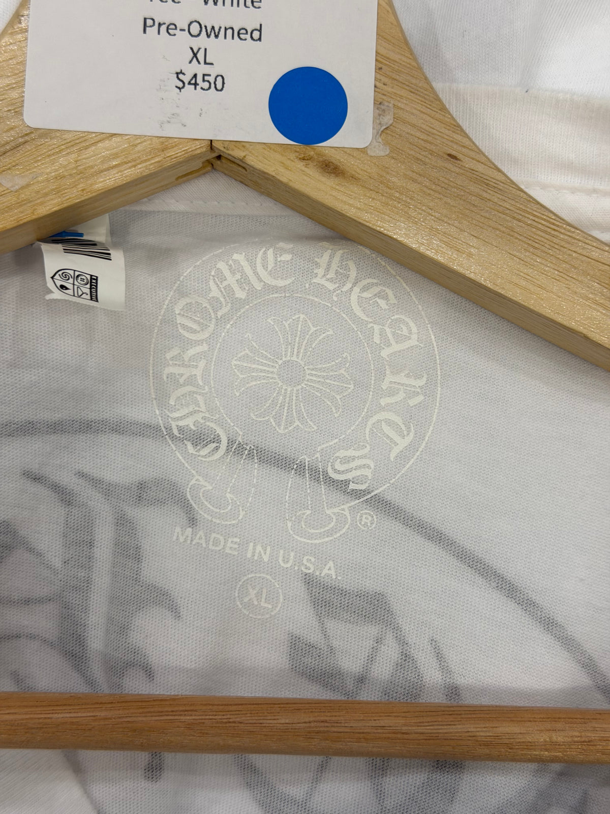 Chrome Hearts Horseshoe Tee - White