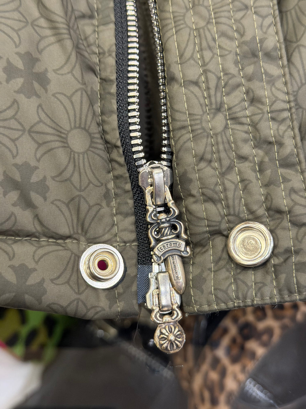 Chrome Hearts Monogram Down Puffer Vest