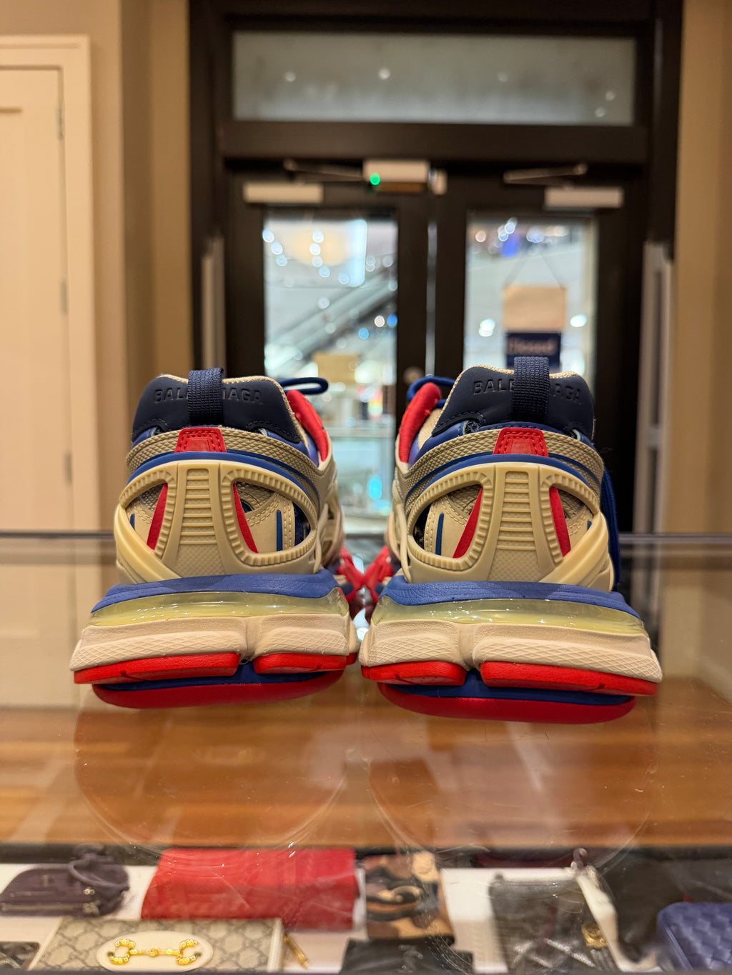 Balenciaga Track 2 Sneakers - Red/White & Blue