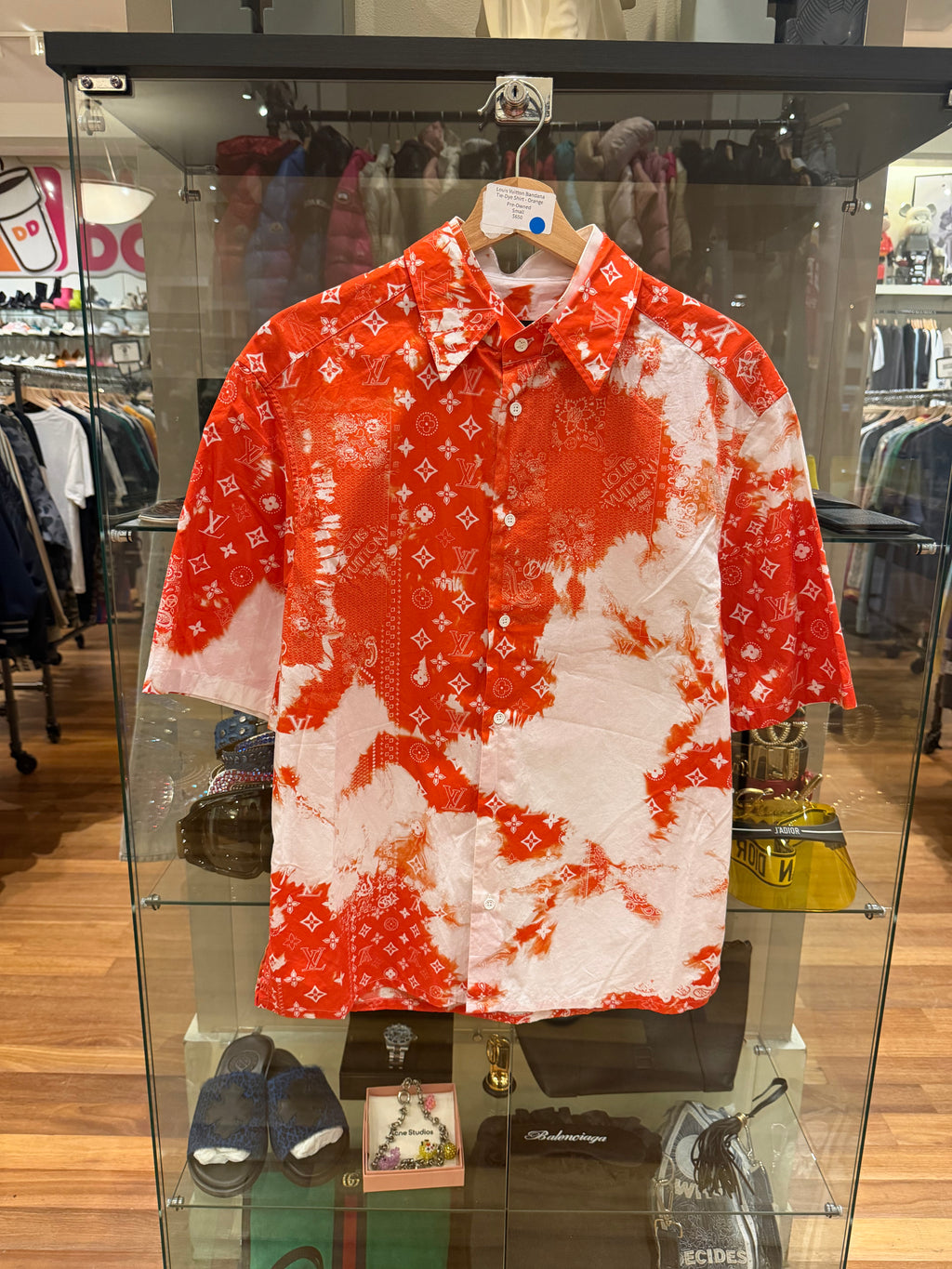 Louis Vuitton Bandana Tie-Dye Shirt - Orange